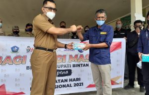 Aksi Kemanusiaan Warnai Peringatan HPN Ke-75 di Pulau Bintan