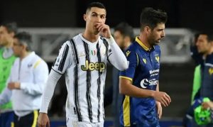 Ronaldo Cetak Gol, Tapi Verona Vs Juventus Berakhir 1-1