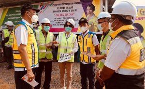 Cen Sui Lan Cek Proyek Box Culvert Senilai Rp8,4 Miliar di Simpang Jam Batam