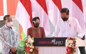 Presiden Jokowi Resmikan Instalasi Pengolahan Sampah Jadi Energi Listrik