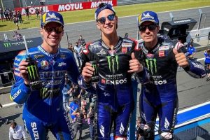MotoGP 2021 Belanda: Duo Pebalap Yamaha Jawara, Rossi Crash, Marquez Dapat 9 Poin