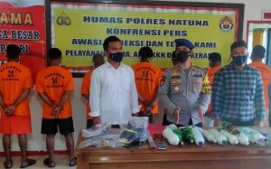 Oknum Mantan Anggota Dewan Natuna Ditangkap Gara-gara Mengebom Ikan