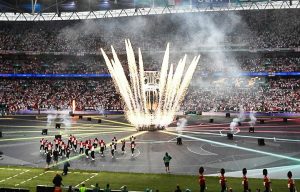 Seremonial Laga Final Euro 2020 Meriah, Italia Vs Inggris Imbang 1-1, Berlanjut ke Extra Time
