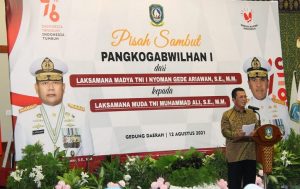 Pangkogabwilhan I Dijabat Laksamana Muda TNI Muhammad Ali