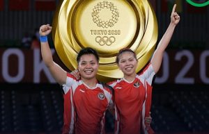 Pecahkan Rekor, Greysia/Apriyani Sumbang Medali Emas di Olimpiade Tokyo