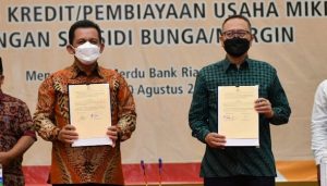 Pemprov dan Bank RiauKepri Teken MoU, Selangkah Lagi Program Pinjaman Modal Usaha Tanpa Bunga Disalurkan