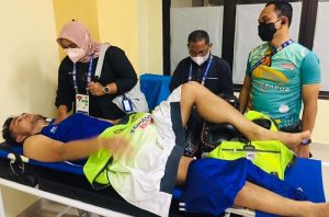Petarung Muaythai Kepri Kalah TKO, Gagal ke Semifinal PON XX Papua