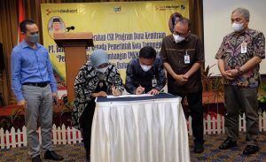 479 Pelaku UMKM Tanjungpinang Menerima Bantuan CSR Bank RiauKepri
