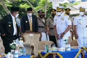 Roby-Ansar Menghadiri Penutupan Dikmaba & Dikmata Prajurit Karir TNI AL