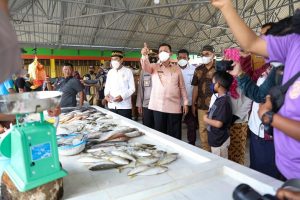 Kunjungi Pasar Cendrawasih di Km IX, Harga Bahan Pangan Dijamin Murah