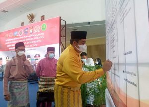 Deklarasi Damai Pilkades Serentak 2021 Se-Bintan, Roby: Bersaing Secara Sehat