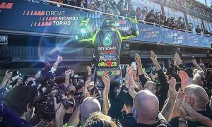 Bagnaia Juara di Valencia, Valentino Rossi Berpesta