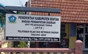 2022, Bapenda Bintan Buka Pelayanan Pajak BPHTB Secara Online di UPTD Tanjunguban