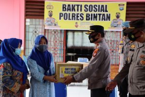 Polres Bintan Menyantuni 29 Lansia Penghuni Panti Jompo