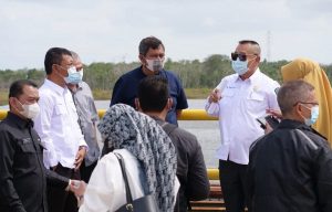 Komisi I DPRD Kepri Tinjau Waduk Bintan Buyu, Hery: Ganti Rugi Sudah Dialokasikan Rp5,8 Miliar