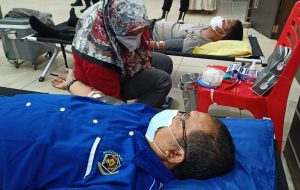 PWI Karimun Mengumpulkan 25 Kantong Darah Menjelang HPN 2022