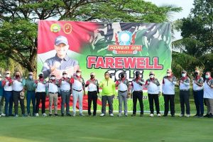 Ansar Ahmad Mempromosikan Wisata Golf Kepri di Farewell Golf Danrem 031/Wira Bima Riau