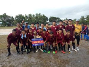 Blue Eagle Juara U-14 Archipelago Bintan Setelah Final dengan Bina Bintang Muda Kepri
