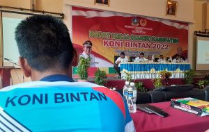 Hasil Raker KONI Bintan: Punya 32 Cabor, Menargetkan Runner-up di Porprov 2022 Kepri