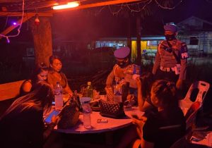 Propam Polres Bintan Merazia Personel Polri di Tempat Hiburan Malam