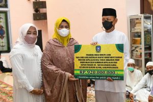 Dewi Kumalasari Mengalokasikan Dana Aspirasi Rp920 Juta buat Masjid An-Nur