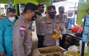 Polsek Bintim Sidak Pasar, Minyak Goreng Tak Langka, Harga Sembako Stabil
