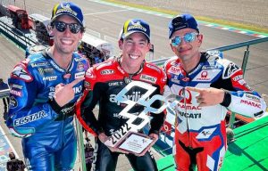 Sejarah! Aleix Espargaro Juara Kelima di Argentina, Puncaki Klasemen Sementara MotoGP 2022