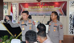 Tim Polri Beri Wejangan untuk Menghadapi Pemilu 2024 di Polres Bintan