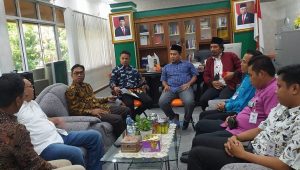 Menghadapi Pemilu 2024, KPID Kunker ke KPU Riau