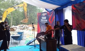 BC Tanjungpinang Memusnahkan Rokok dan Minuman Ilegal Senilai Miliaran Rupiah