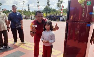 Anak TK Dapat Grand Doorprize Funbike Semarak Bhayangkara Polres Bintan