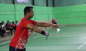 Kapolres Bintan Buka Turnamen Badminton HUT Ke-76 Bhayangkara