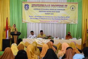Pesan Dewi Kumalasari di Musprov ke-IV APSI Kepulauan Riau