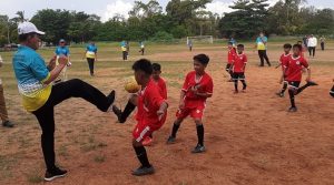 Tim Ansar-Roby Kalah 0-2 di Peringatan Hari Anak Nasional