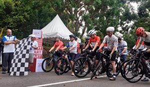 Charity Ride to Bintan, Komunitas Sepeda Indonesia-Singapura Menikmati Wisata Nyambi Beramal di Lagoi