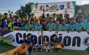 SSB Bina Bintang Muda Juara Umum Festival Sepak Bola PPSB Karya Muda