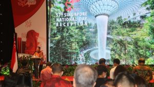 Gubernur Kepri Menegaskan Komitmen Kerja Sama di Resepsi Hari Kebangsaan Singapura