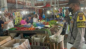 KRYD Polres Bintan, Prokes Pengunjung Pasar Mulai Longgar