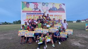 Tanjungpinang Juara Umum di Kejurda Atletik Pelajar Provinsi Kepri di Lingga