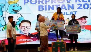 Perolehan Medali Sementara Porprov Ke-V Kepri: Batam di Ambang Juara Umum, Tanjungpinang di Atas Bintan