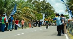 Setelah Tour de Bintan, Briptu Almy Hanggara Juara di Tour de Muaratakus