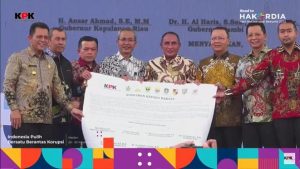 Road to Hakordia 2022 Wilayah I, Ansar Ahmad Teken Komitmen Anti Korupsi di Medan