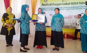 Resep Gulai Torbangun Teluk Sebong Juara di Lomba Cipta Menu B2SA Kabupaten Bintan
