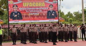 24 Siswa SPN Polda Kepri Gelombang II Latihan Kerja di Polres Bintan