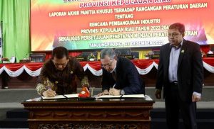 DPRD Kepri Mengesahkan Ranperda Rencana Pembangunan Industri Provinsi