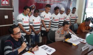BB Dijual di Tanjungpinang, Polda Kepri Mengamankan 14 Pelaku Curat di Perairan Anambas