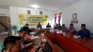 Jumat Curhat, Kapolsek Bintan Utara: Jangan Takut Menginformasikan Kriminalitas ke Polisi