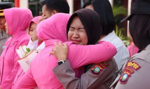 AKBP Tidar Wulung Dahono Meninggalkan Kenangan 3T, Personel Polisi Menangis