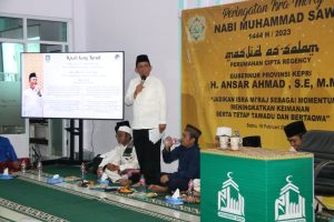 Isra Mikraj di Batam, Ansar Ahmad: Jadikan sebagai Refleksi Pengakuan Kebesaran Allah SWT