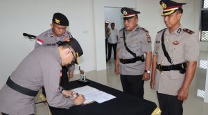 Kompol Suwitnyo SH Menggantikan AKP Sopandi Jadi Kapolsek Bintan Utara